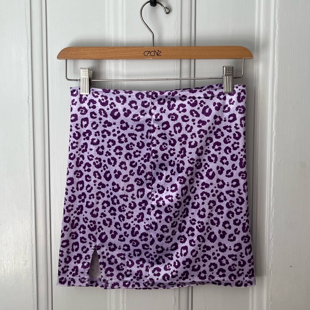 CHEETAH MINI SKIRT